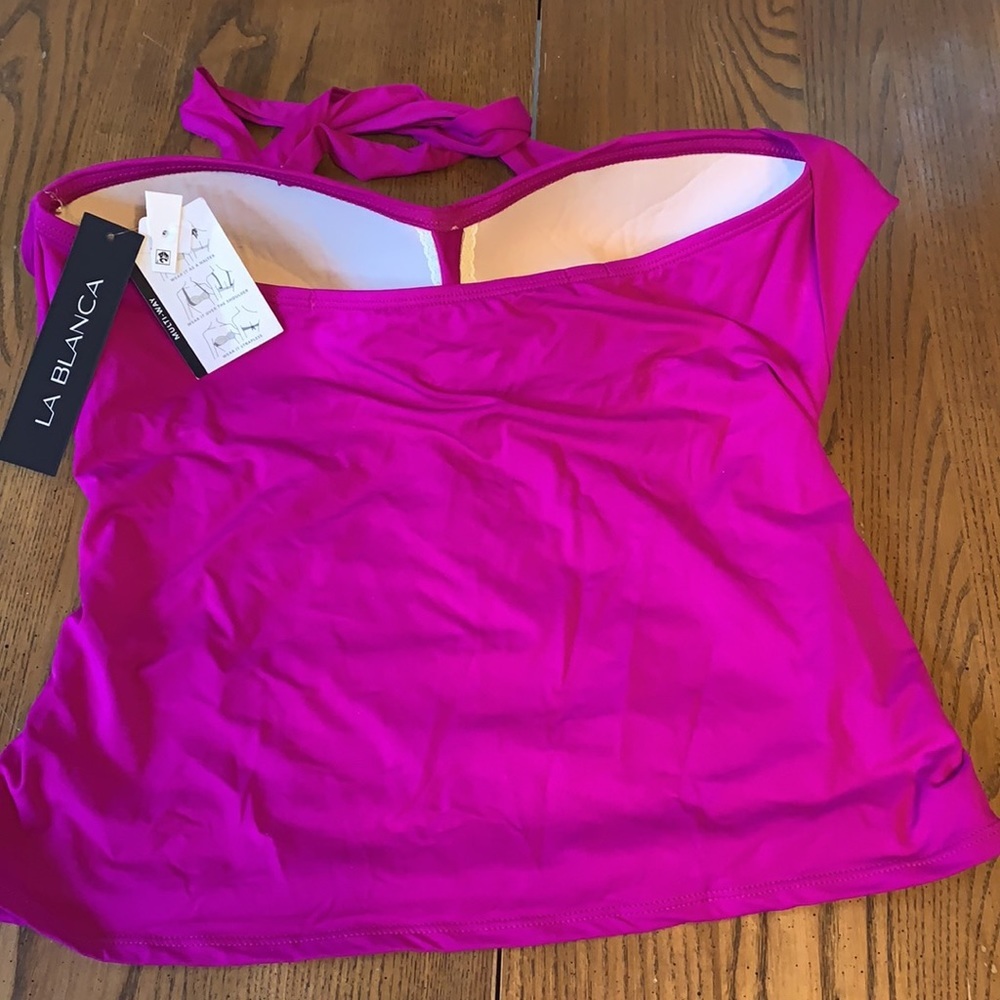 NWT‎ La Blanca Island Goddess Convertible Tankini - Picture 10 of 12